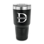 Name & Initial (for Guys) 30 oz Stainless Steel Tumbler (Personalized)