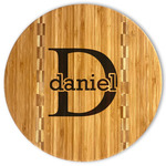 Name & Initial (for Guys) Bamboo Cutting Board (Personalized)