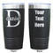 Name & Initial (for Guys) Black Polar Camel Tumbler - 20oz - Double Sided  - Approval