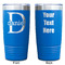 Name & Initial (for Guys) Blue Polar Camel Tumbler - 20oz - Double Sided - Approval