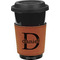 Name & Initial (for Guys) Leatherette Cup Sleeve - Single Sided (Personalized)