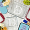 Name & Initial (for Guys) Glass Baking Dish Set - LIFESTYLE