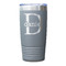 Name & Initial (for Guys) Gray Polar Camel Tumbler - 20oz - Single Sided - Approval