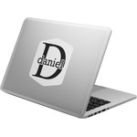 Name & Initial (for Guys) Laptop Decal (Personalized)