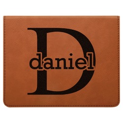 Name & Initial (for Guys) Leatherette 4-Piece Wine Tool Set (Personalized)