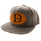 Name & Initial (for Guys) Leatherette Patches - LIFESTYLE (HAT) Oval
