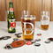 Name & Initial (for Guys) Pint Glasses - In Context