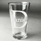 Name & Initial (for Guys) Pint Glasses - Main/Approval