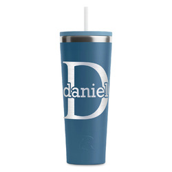 Name & Initial (for Guys) RTIC Everyday Tumbler with Straw - 28oz (Personalized)