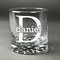 Name & Initial (for Guys) Whiskey Glass - Front/Approval