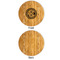 Round Monogram Bamboo Cutting Boards - APPROVAL