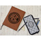 Round Monogram Leather Sketchbook - Large - Double Sided - In Context