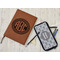 Round Monogram Leather Sketchbook - Small - Single Sided - In Context
