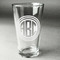 Round Monogram Pint Glasses - Main/Approval