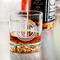 Round Monogram Whiskey Glass - Jack Daniel's Bar - in use