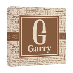 Coffee Lover Canvas Print - 12x12 (Personalized)