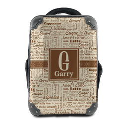 Coffee Lover 15" Hard Shell Backpack (Personalized)