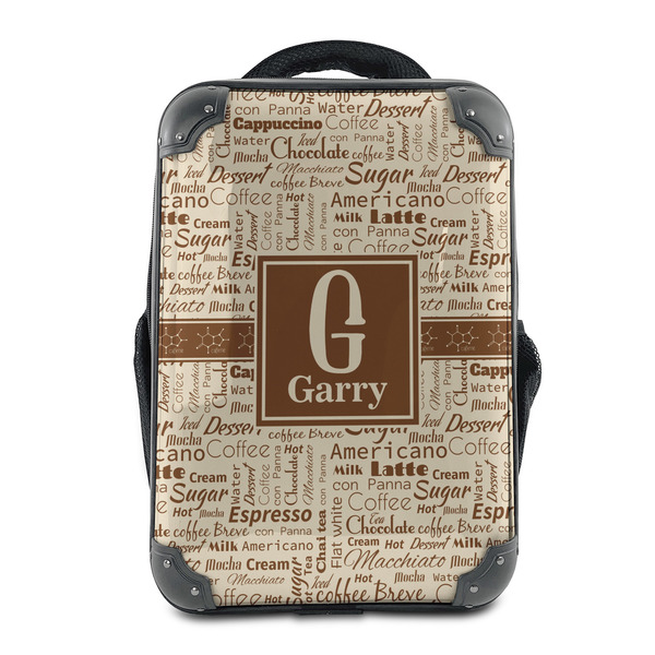 Custom Coffee Lover 15" Hard Shell Backpack (Personalized)