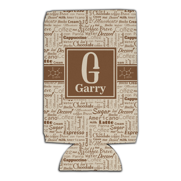 Coffee Lover 16oz Can Sleeve - Set of 4 - FRONT