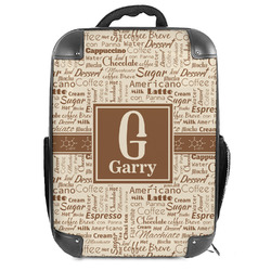 Coffee Lover 18" Hard Shell Backpack (Personalized)