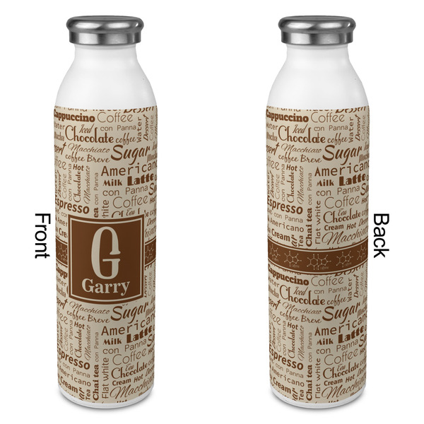 Coffee Lover 20oz Water Bottles - Full Print - Approval