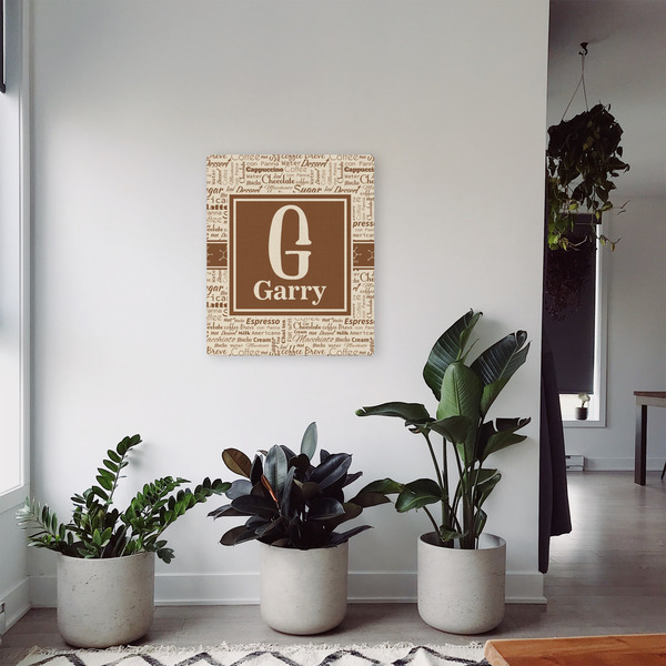 Coffee Lover 20x24 - Canvas Print - In Context