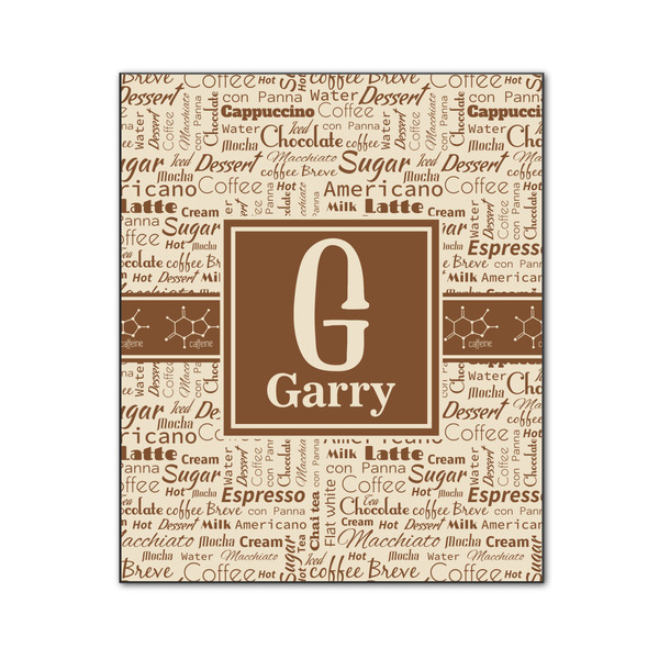 Coffee Lover 20x24 Wood Print - Front View