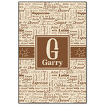 Coffee Lover Wood Print - 20x30 (Personalized)