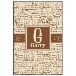 Coffee Lover Wood Print - 20x30 (Personalized)