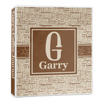 Coffee Lover 3-Ring Binder - 1 inch (Personalized)