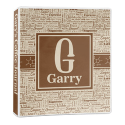 Coffee Lover 3-Ring Binder (Personalized)