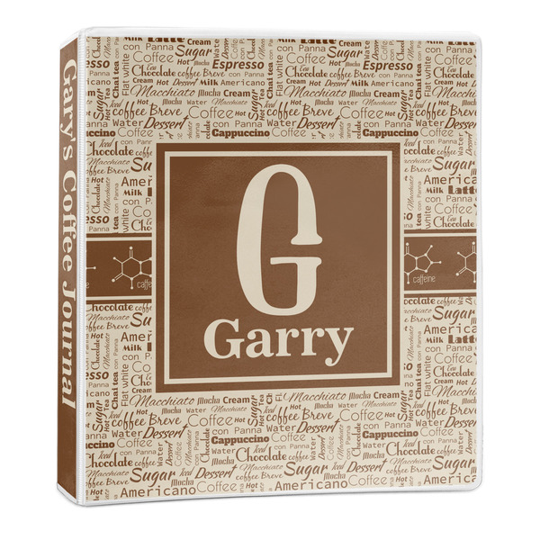 Coffee Lover 3-Ring Binder Main- 1in