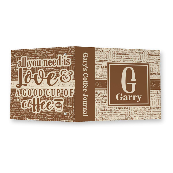 Coffee Lover 3 Ring Binders - Full Wrap - 2" - OPEN OUTSIDE