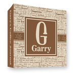 Coffee Lover 3 Ring Binder - Full Wrap - 3" (Personalized)