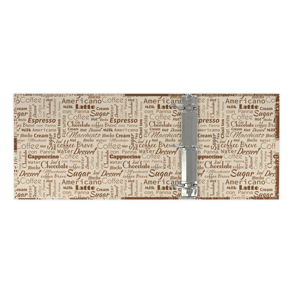 Coffee Lover 3 Ring Binders - Full Wrap - 3" - OPEN INSIDE