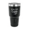 Coffee Lover 30 oz Stainless Steel Ringneck Tumblers - Black - FRONT
