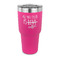 Coffee Lover 30 oz Stainless Steel Ringneck Tumblers - Pink - FRONT