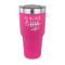 Coffee Lover 30 oz Stainless Steel Tumbler - Pink - Single Sided