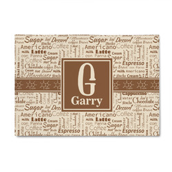 Coffee Lover 4' x 6' Indoor Area Rug (Personalized)
