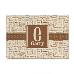 Coffee Lover 4' x 6' Patio Rug (Personalized)