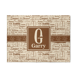 Coffee Lover 5' x 7' Patio Rug (Personalized)