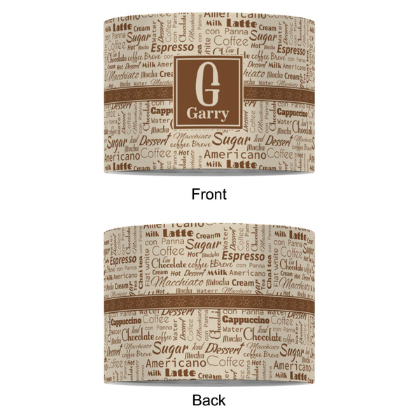 Coffee Lover 8" Drum Lampshade - APPROVAL (Fabric)