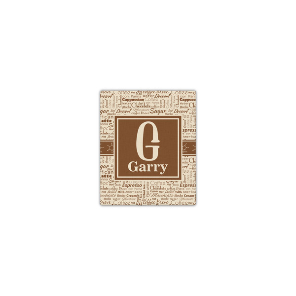 Custom Coffee Lover Canvas Print - 8x10 (Personalized)