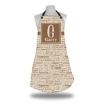 Coffee Lover Apron w/ Name and Initial