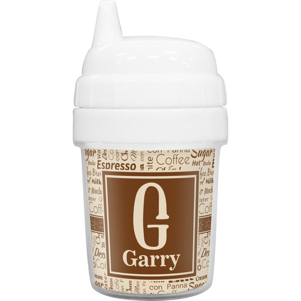 Custom Coffee Lover Baby Sippy Cup (Personalized)