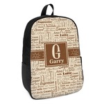 Coffee Lover Kids Backpack (Personalized)