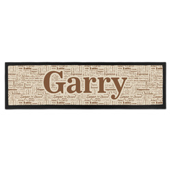 Coffee Lover Bar Mat - Large (Personalized)