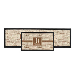Coffee Lover Bar Mat (Personalized)