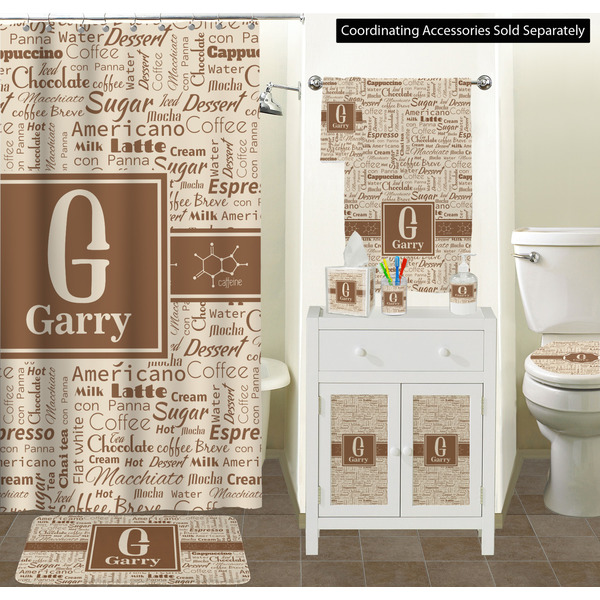 Coffee Lover Bathroom Scene