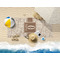 Coffee Lover Beach Towel Lifestyle